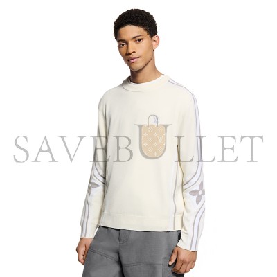 LOUIS VUITTON GRAPHIC KNITTED CREWNECK 1AJBW6